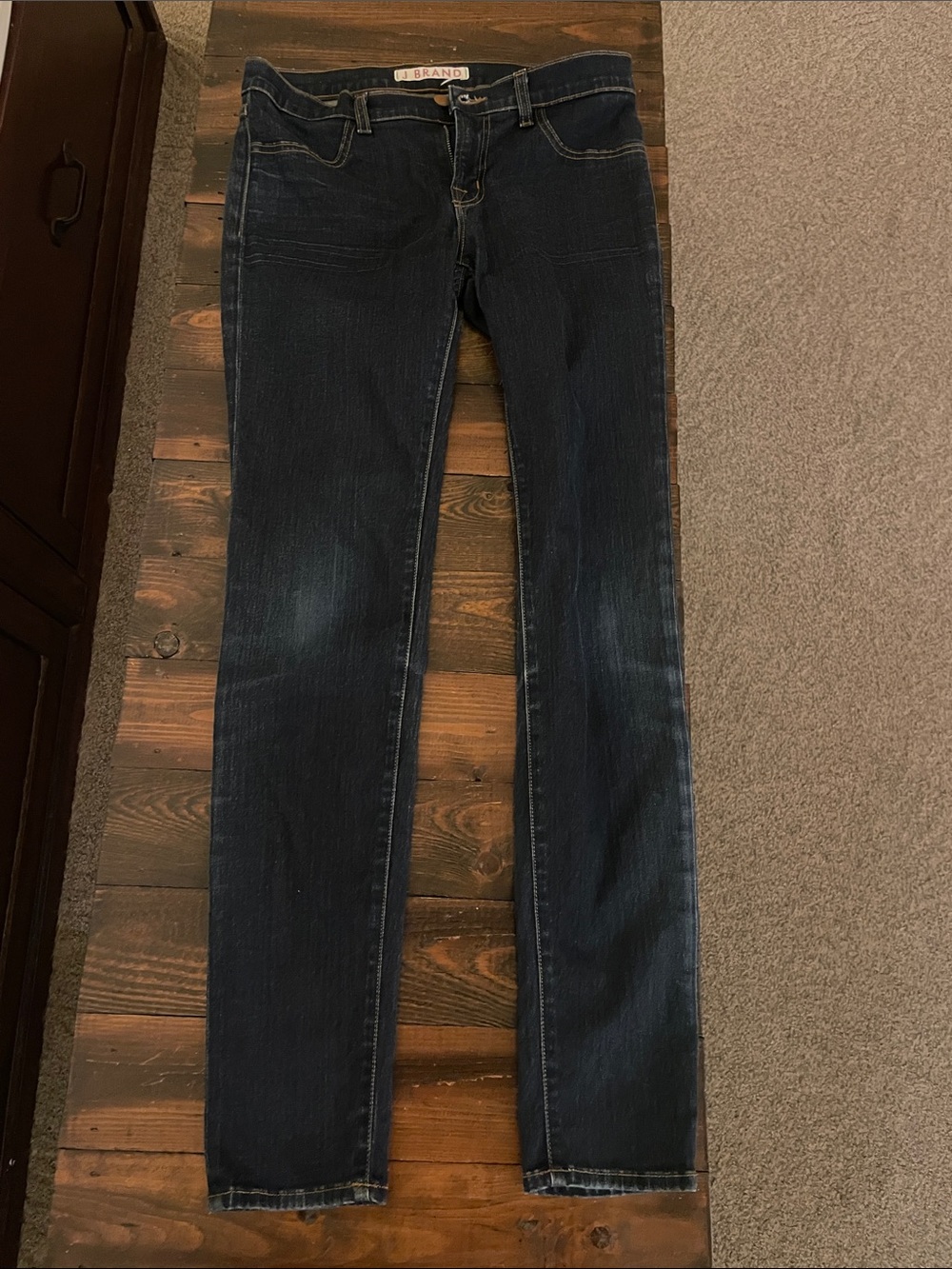 J Brand Women's Skinny Jeans in Dark Indigo Wash